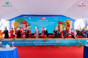 Nam Long động thổ nhà hữu nghị VIỆT- NHẬT tại WATERPOINT