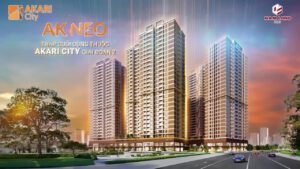 Cập nhật tiến độ Akari City AK NEO tháng 8 năm 2023