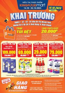 Siêu thị thực phẩm KingFood Mart Mizuki Park