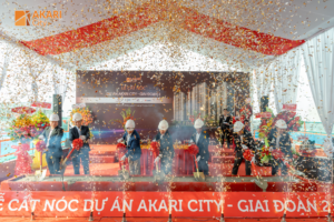 LỄ CẤT NÓC AKARI CITY GIAI ĐOẠN 2 NAM LONG