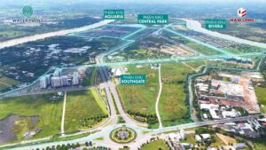 Tiến độ khu đô thị Waterpoint tháng 11.2023 Nam Long Group