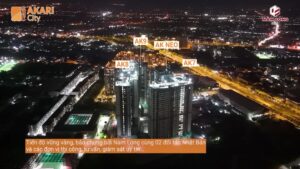 Cập nhật tiến độ xây dựng Akari City tháng 5 năm 2024