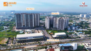 Cập nhật tiến độ xây dựng Akari City giai đoạn 2 tháng 8 năm 2024