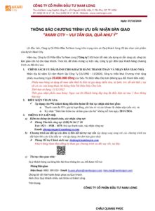 Chính thức nhận bàn giao Akari City giai đoạn 2