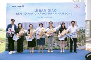 NAM LONG BÀN GIAO CĂN HỘ NOXH NAM LONG 2 CẦN THƠ
